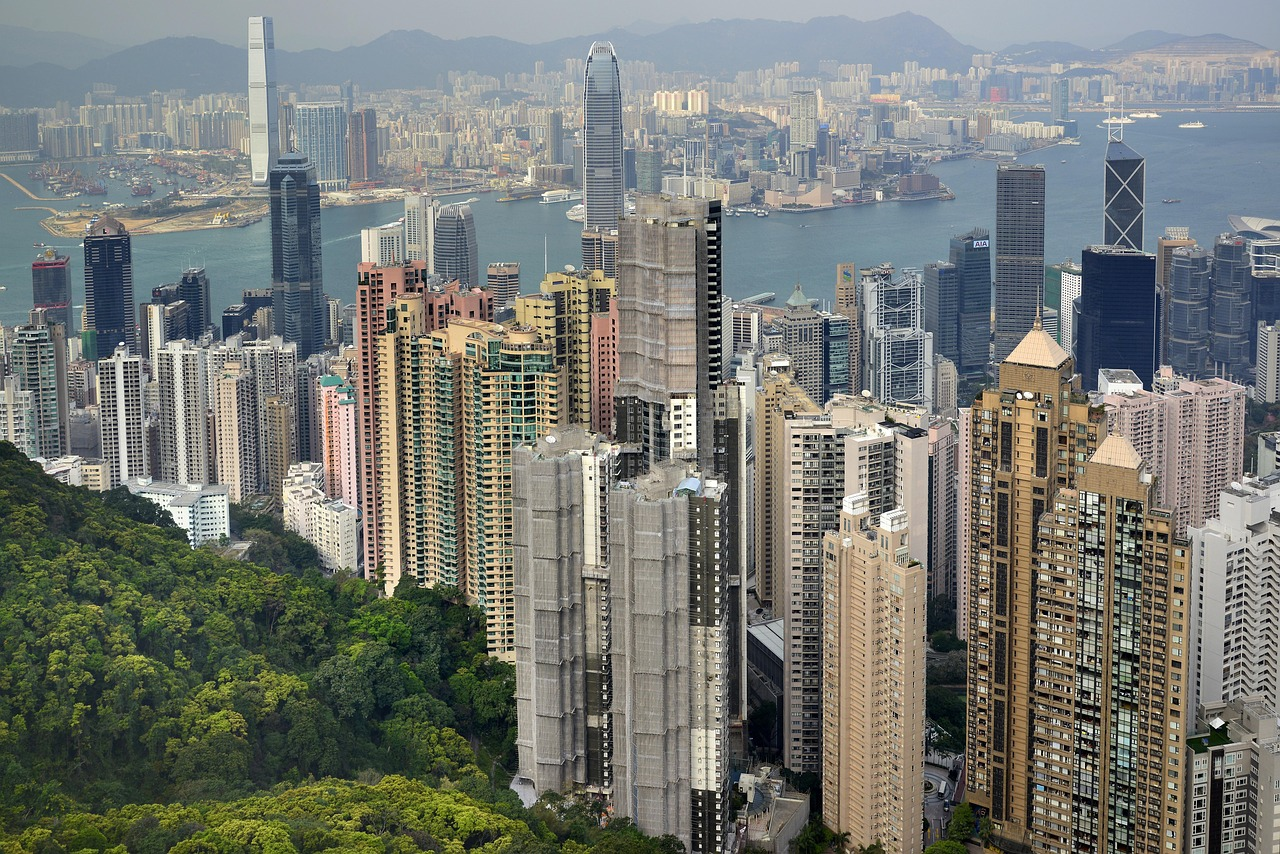 city view of hongkong