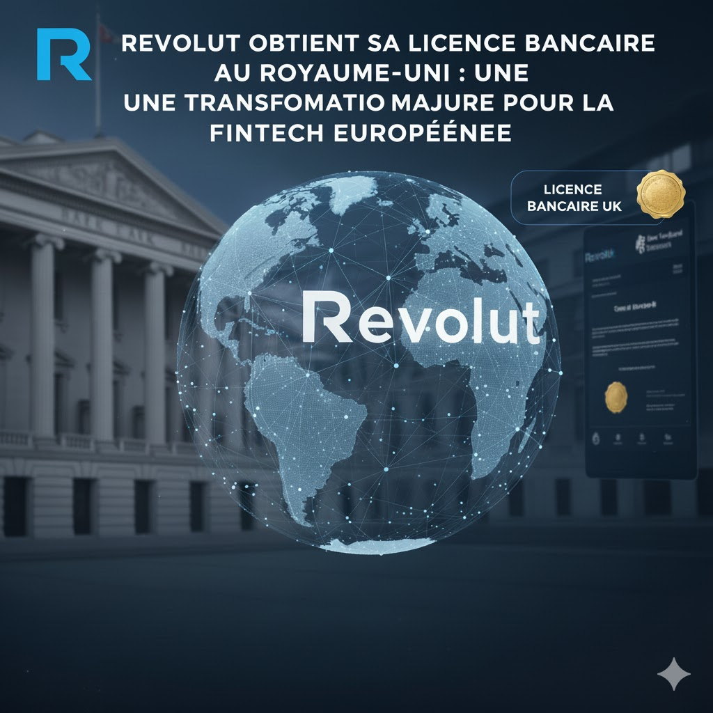 Revolut obtient sa licence bancaire au Royaume-Uni une transformation majeure
