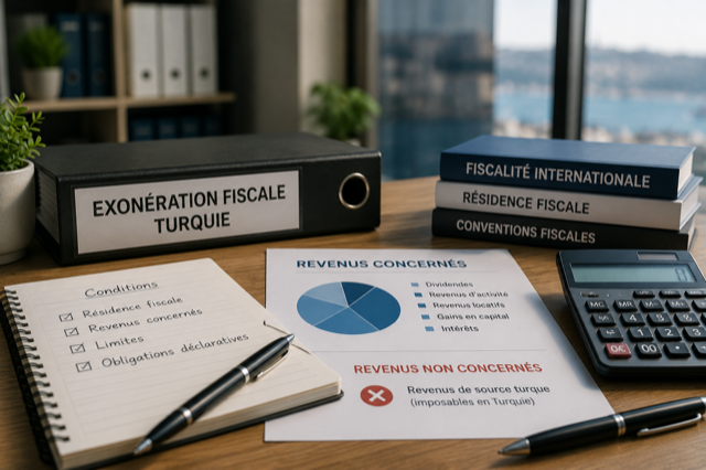 Exonération fiscale Turquie — Exonération fiscale en Turquie : conditions, revenus concernés et limites