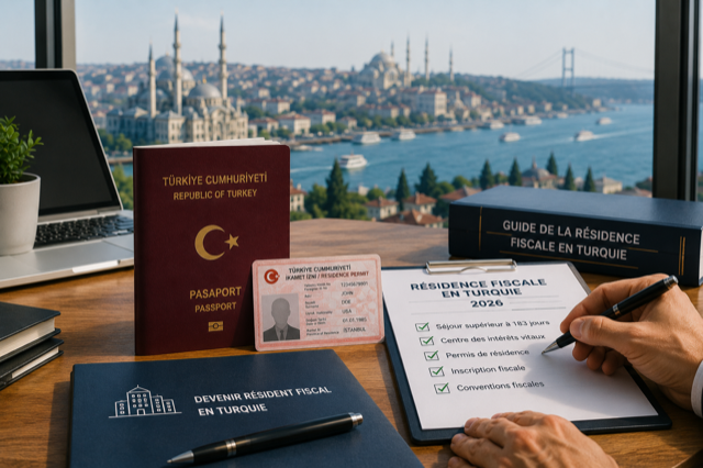 Résidence fiscale Turquie — Comment devenir résident fiscal en Turquie en 2026 ?