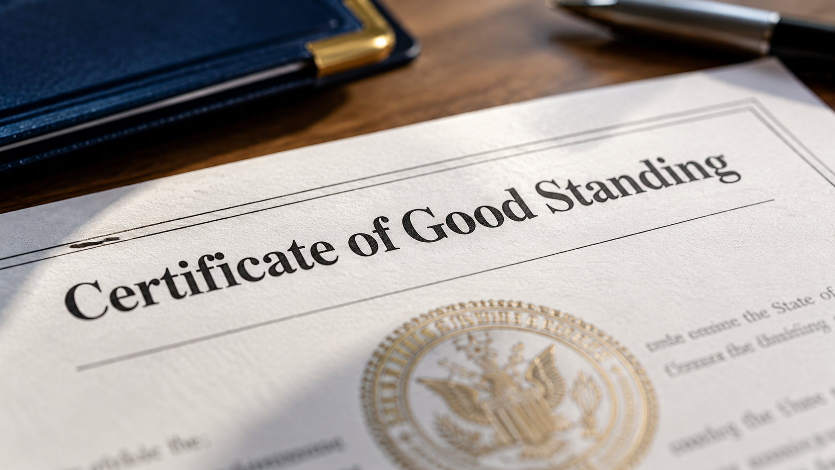 Certificate of Good Standing