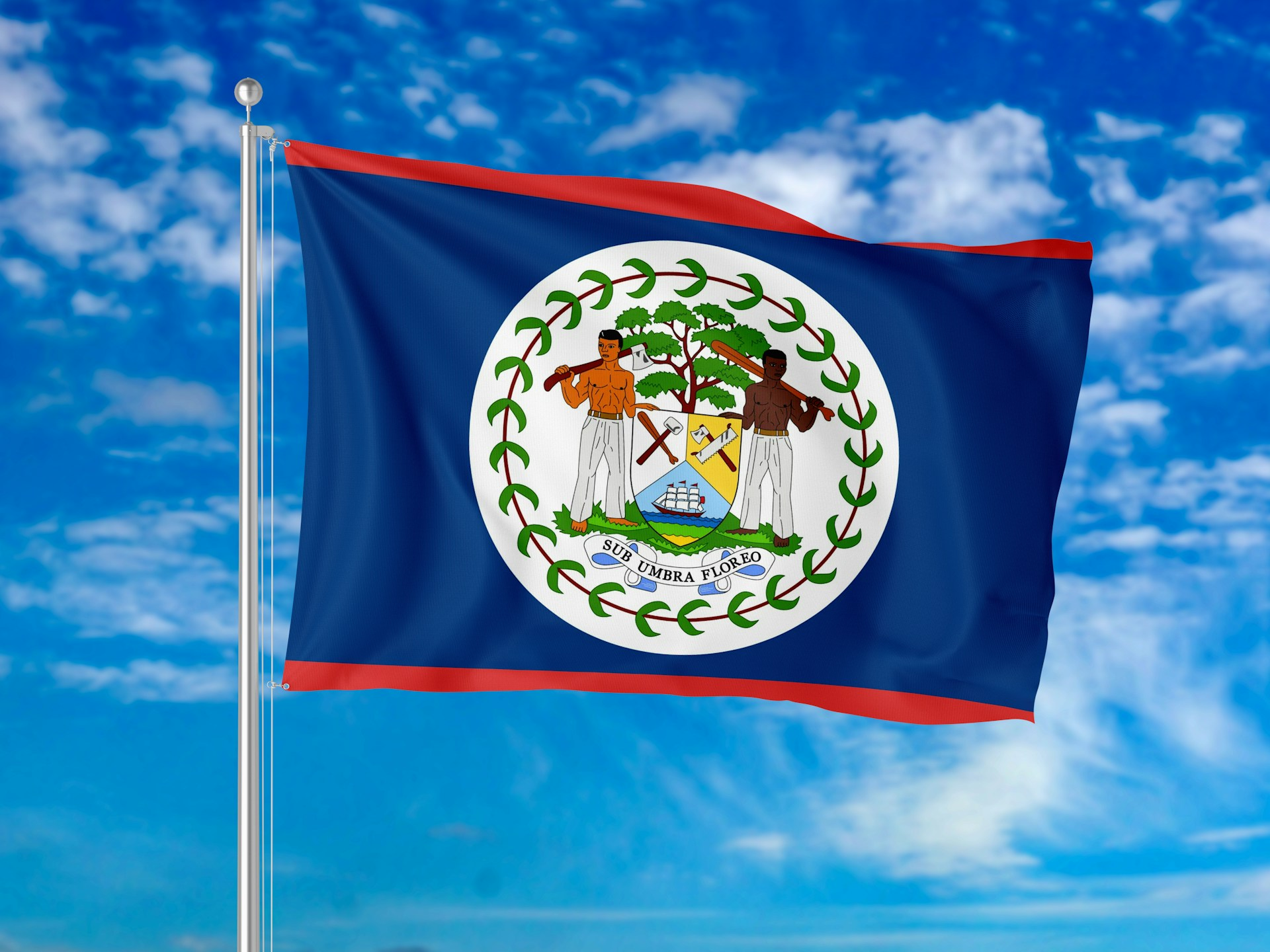 Flag of Belize