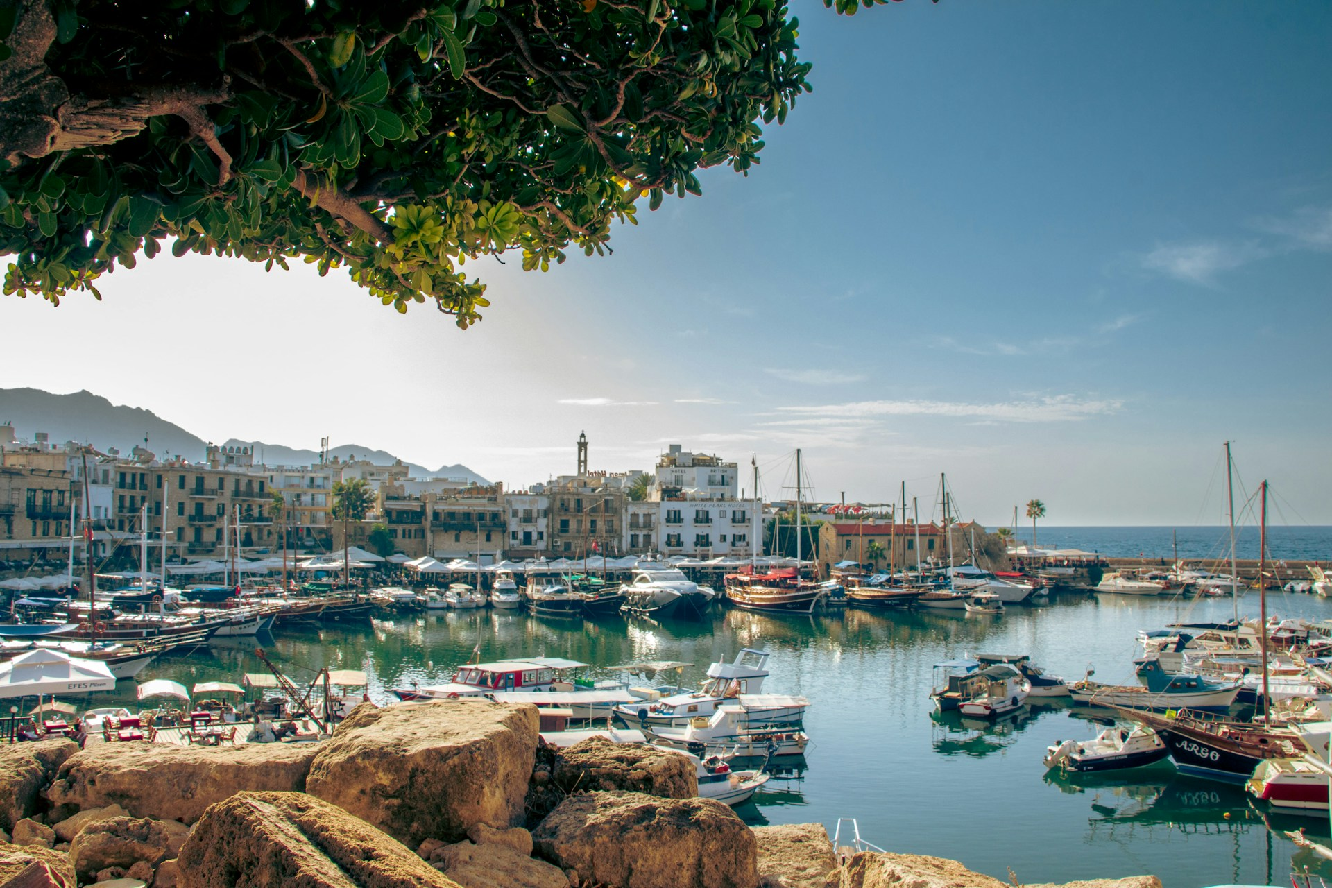 Kyrenia popular spot at Northern Cyprus