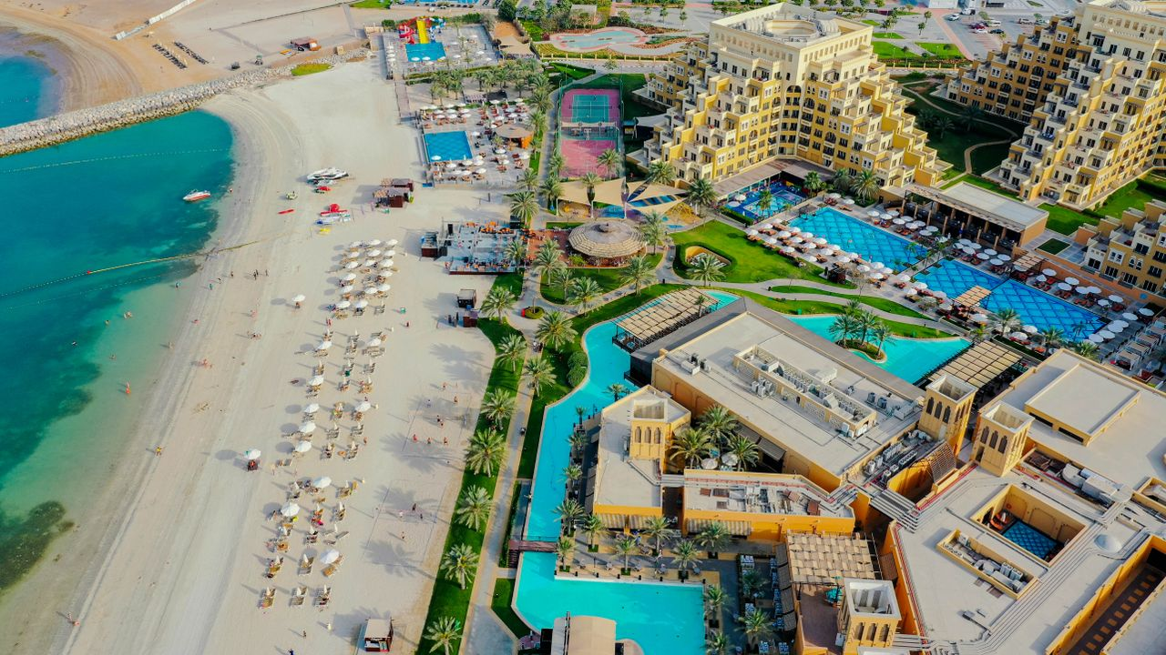 Luxurious beach resort in Ras al Khaimah, UAE